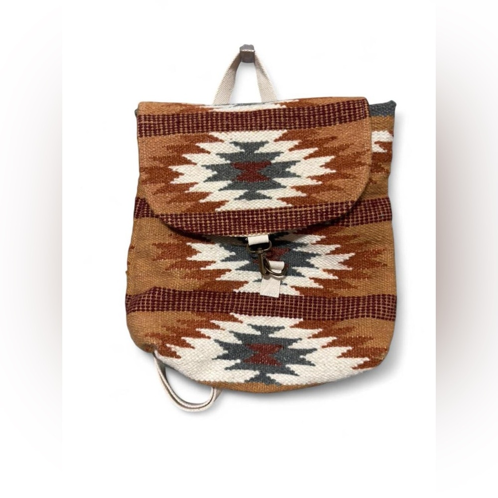 Bohemian Panache Patterned Backpack - image 1